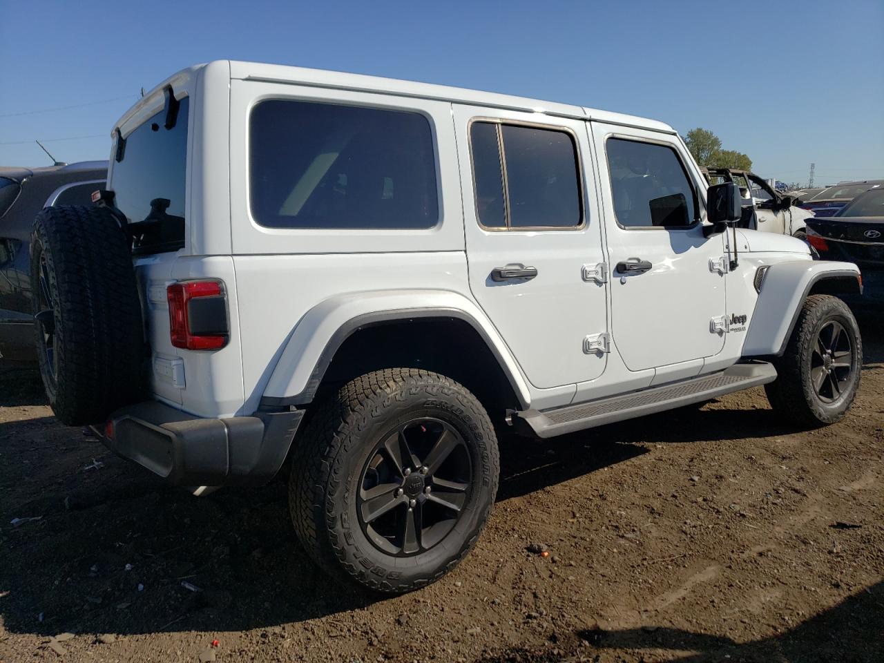 2022 JEEP WRANGLER UNLIMITED SAHARA VIN:1C4HJXEN2NW270641