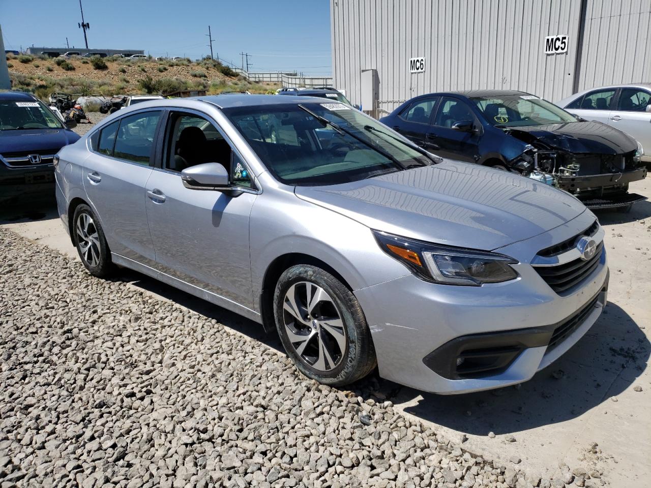 2022 SUBARU LEGACY PREMIUM VIN:4S3BWAD60N3013784