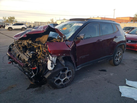 2022 JEEP COMPASS TRAILHAWK VIN:3C4NJDDB3NT108676