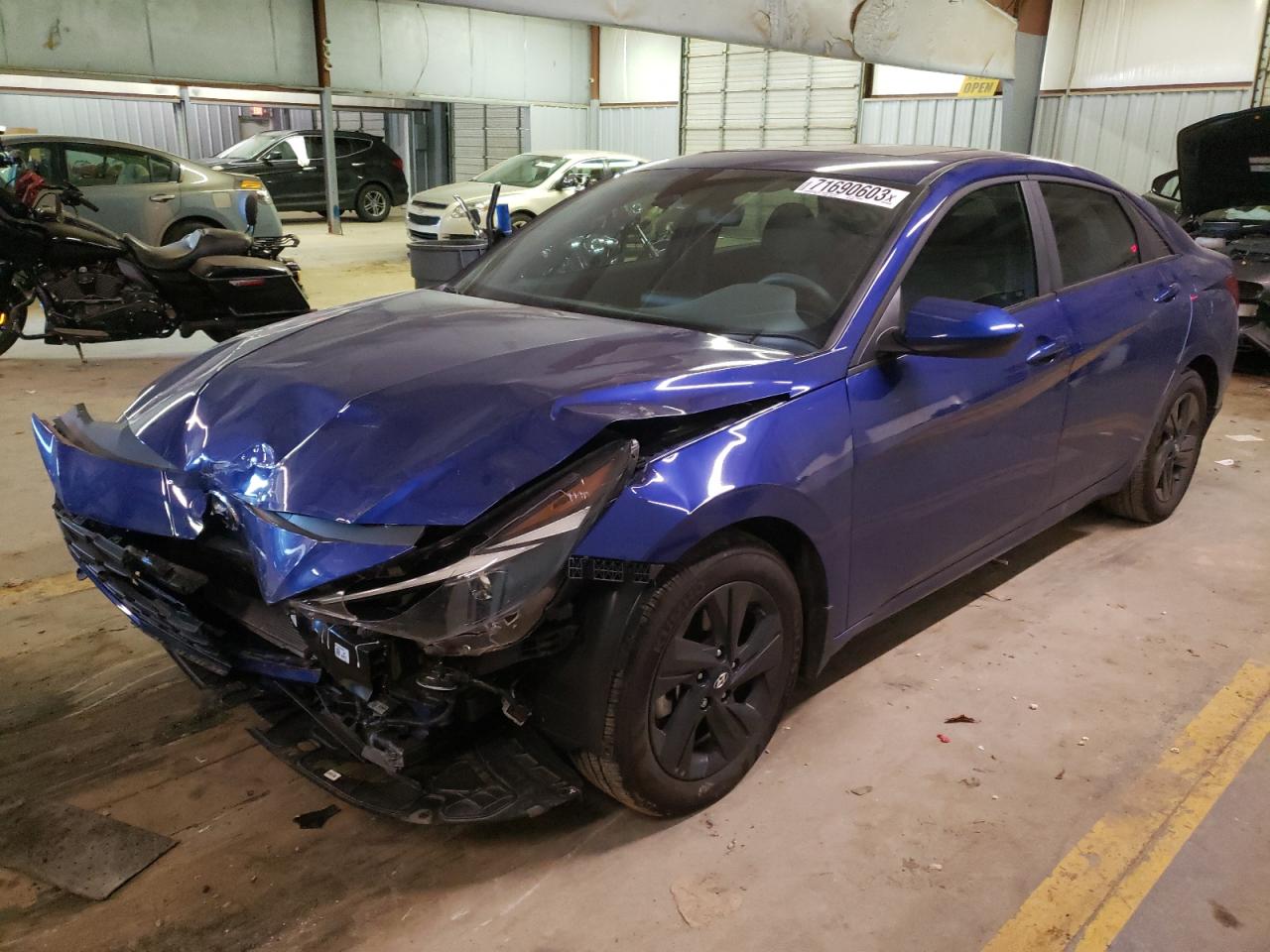 2023 HYUNDAI ELANTRA SEL VIN:KMHLM4AG8PU484695