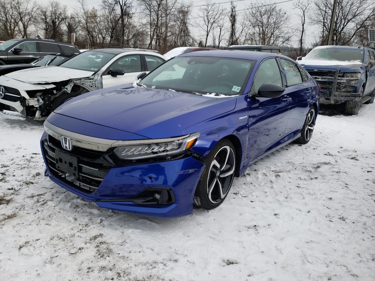 2022 HONDA ACCORD HYBRID SPORT VIN:1HGCV3F27NA028261