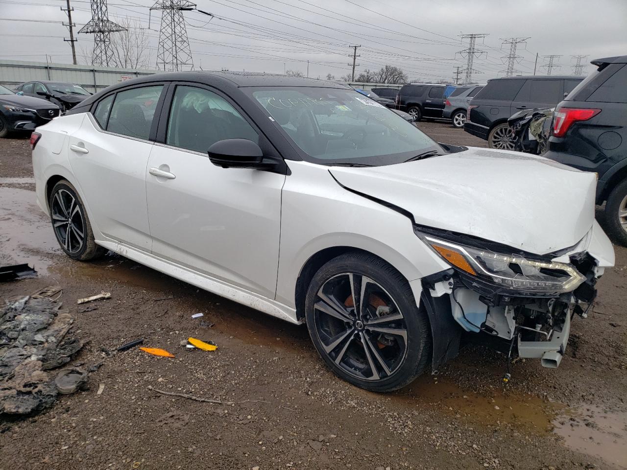 2022 NISSAN SENTRA SR VIN:3N1AB8DV5NY283255