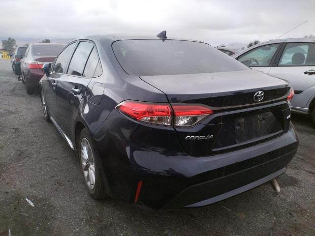 2021 TOYOTA COROLLA LE VIN: JTDVPMAE3MJ157699