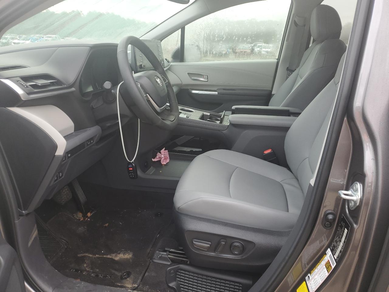 2023 TOYOTA SIENNA XLE VIN:5TDYRKEC7PS177563