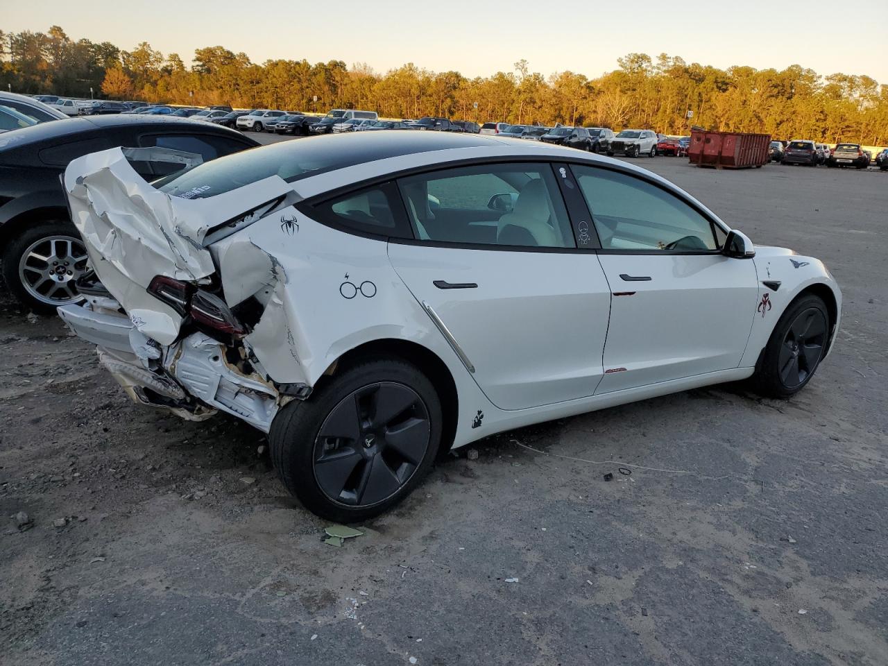 2023 TESLA MODEL 3  VIN:5YJ3E1EA7PF605215