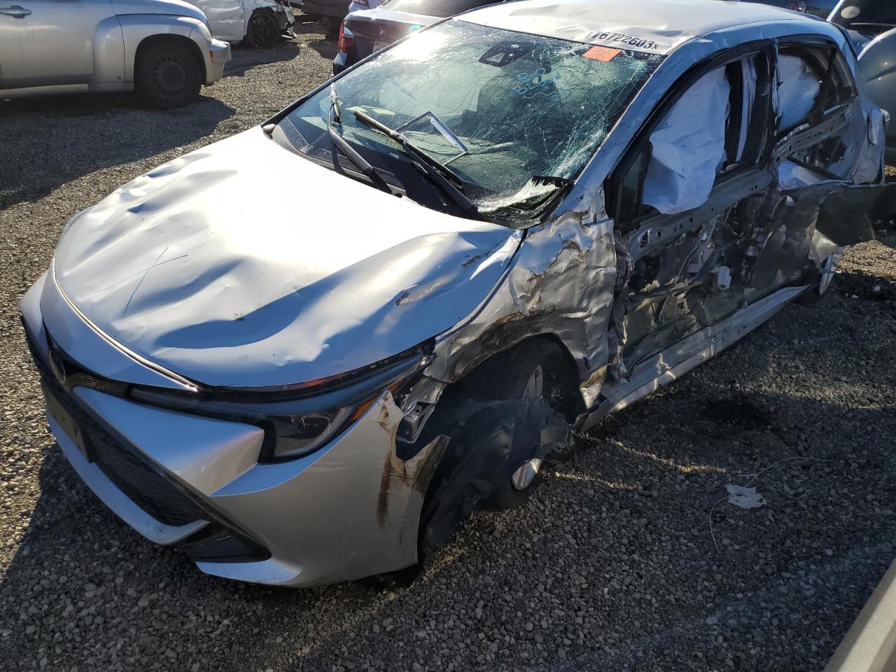 2022 TOYOTA COROLLA SE VIN:JTND4MBE5N3155540