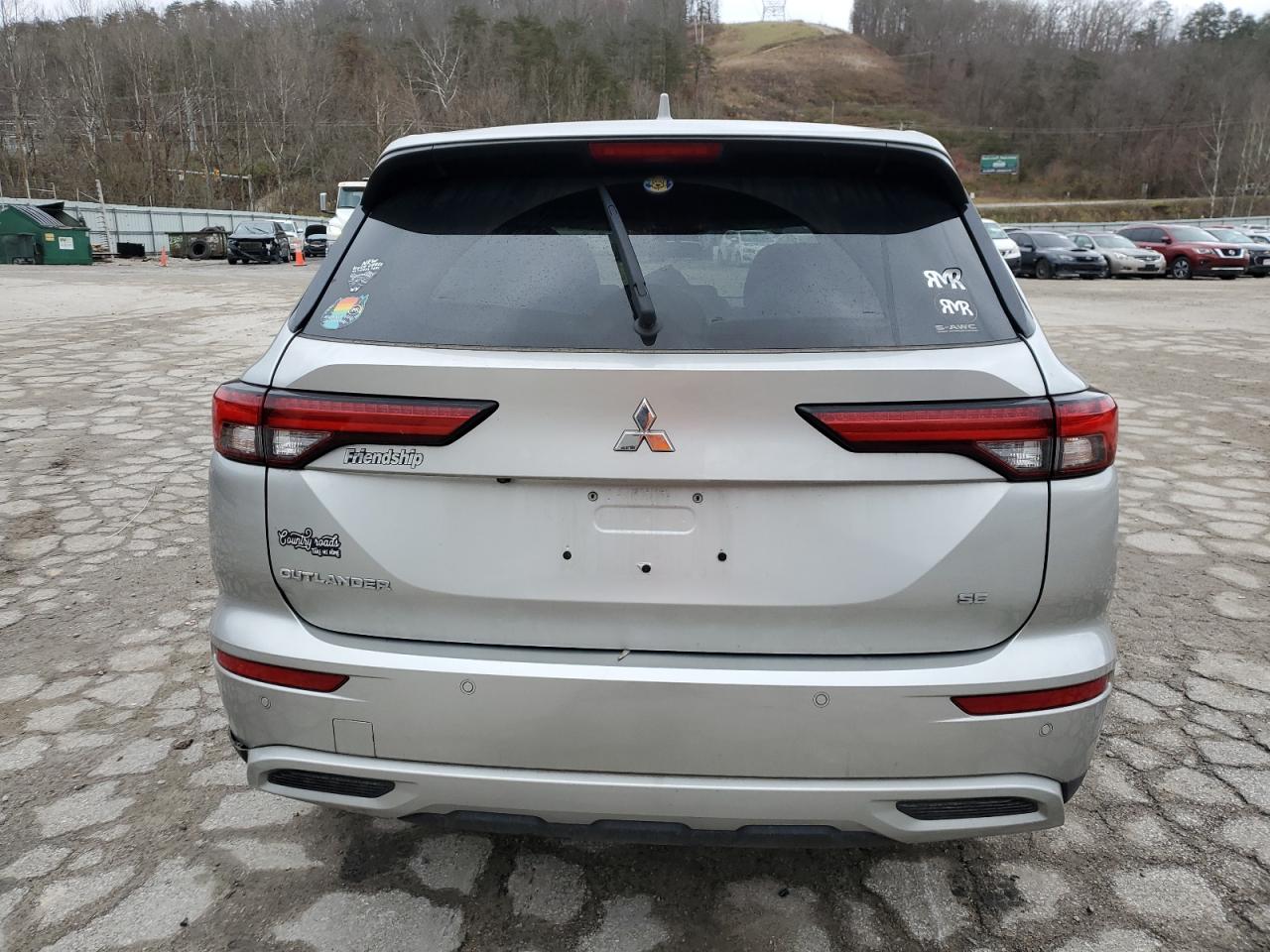 2022 MITSUBISHI OUTLANDER SE VIN:JA4J4UA86NZ009934