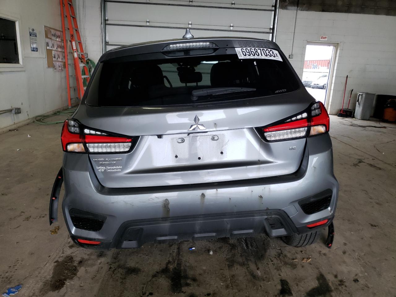 2022 MITSUBISHI OUTLANDER SPORT ES VIN:JA4ARUAU3NU014052