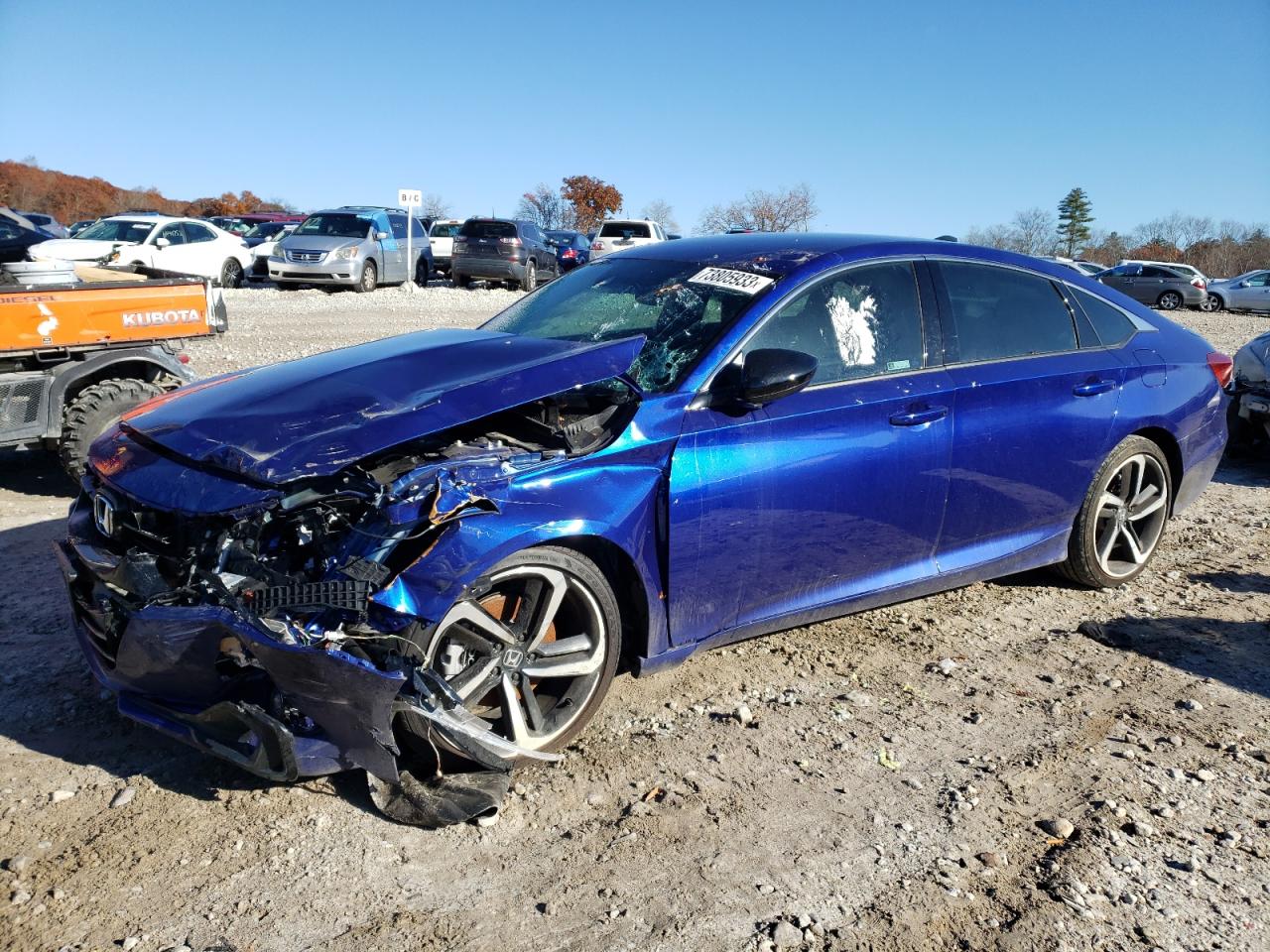 2022 HONDA ACCORD SPORT VIN:1HGCV1F32NA112954