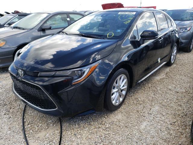 2021 TOYOTA COROLLA XLE VIN: JTDFPMAE1MJ160766