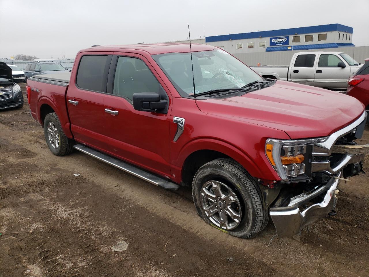 2022 FORD F150 SUPERCREW VIN:1FTEW1EP1NKE86636