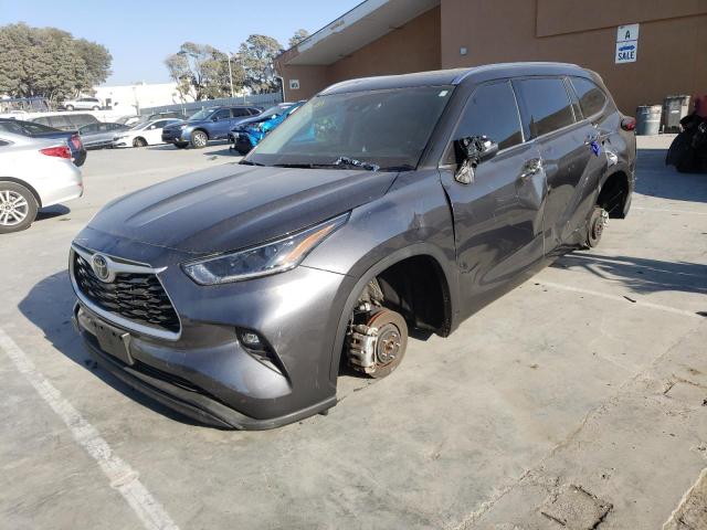 2021 TOYOTA HIGHLANDER XLE VIN: 5TDHZRAH1MS514900