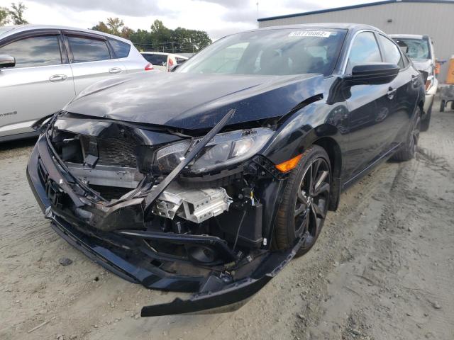 2021 HONDA CIVIC SPORT VIN: 2HGFC2F8XMH524950