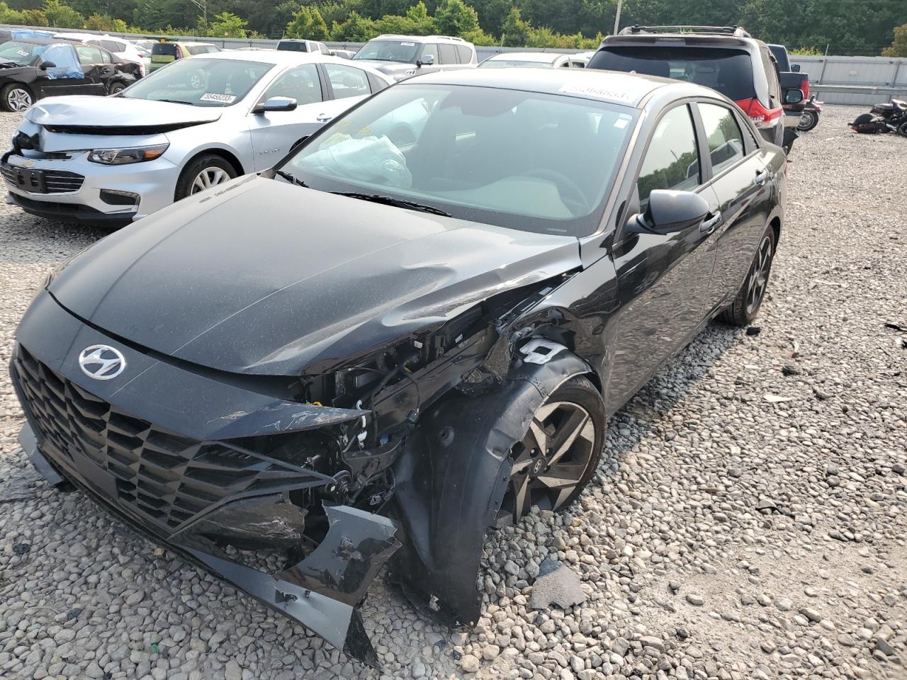 2023 HYUNDAI ELANTRA SEL VIN:KMHLS4AG3PU551581