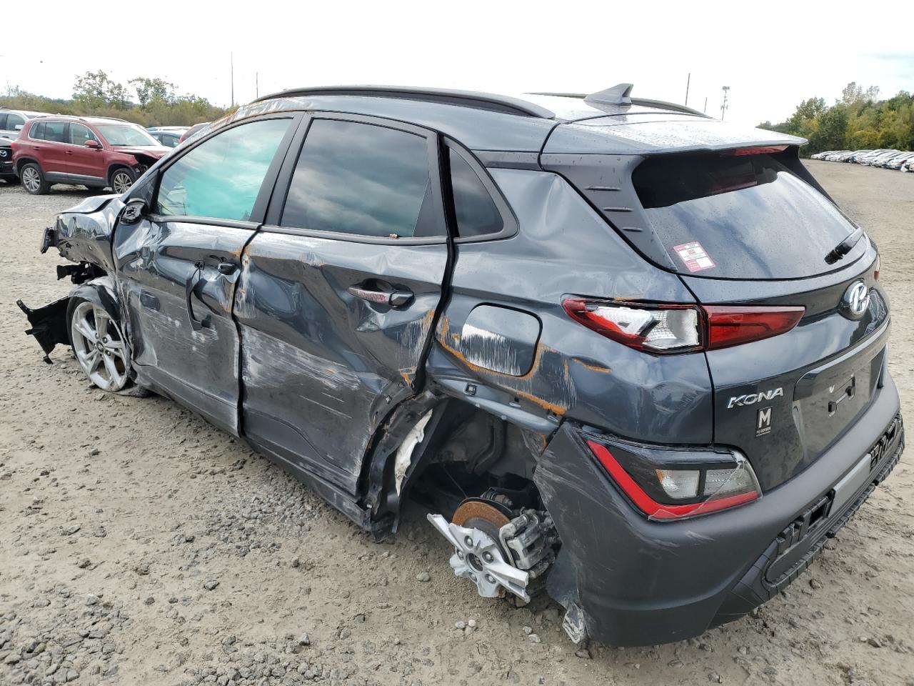 2022 HYUNDAI KONA SEL VIN:KM8K6CAB9NU927163