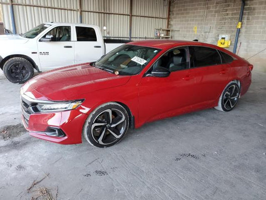 2021 HONDA ACCORD SPORT VIN: 1HGCV1F3XMA104180