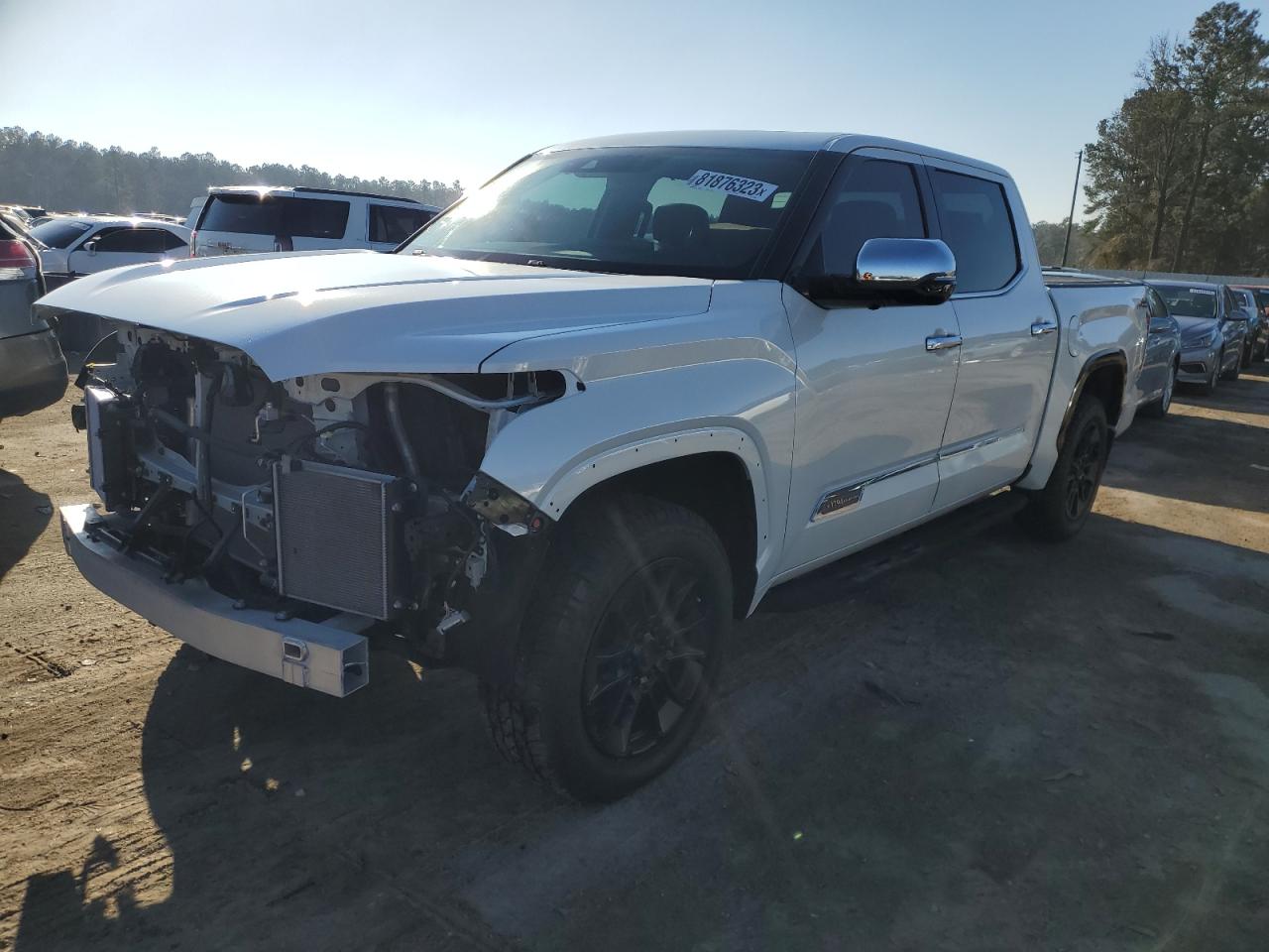 2022 TOYOTA TUNDRA CREWMAX PLATINUM VIN:5TFMA5DB4NX014442