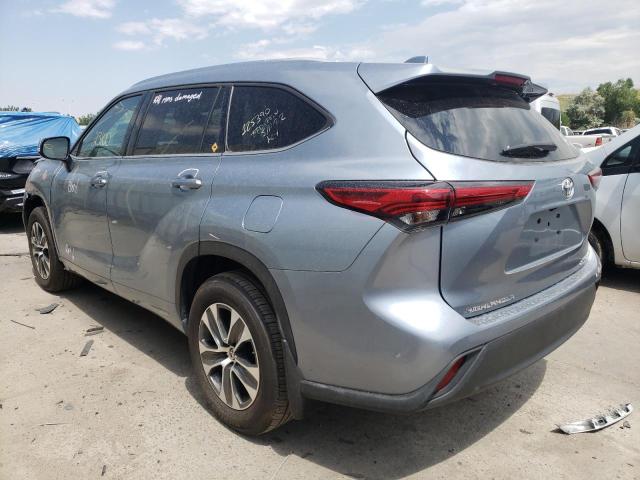 2021 TOYOTA HIGHLANDER XLE VIN: 5TDHZRBH5MS083315