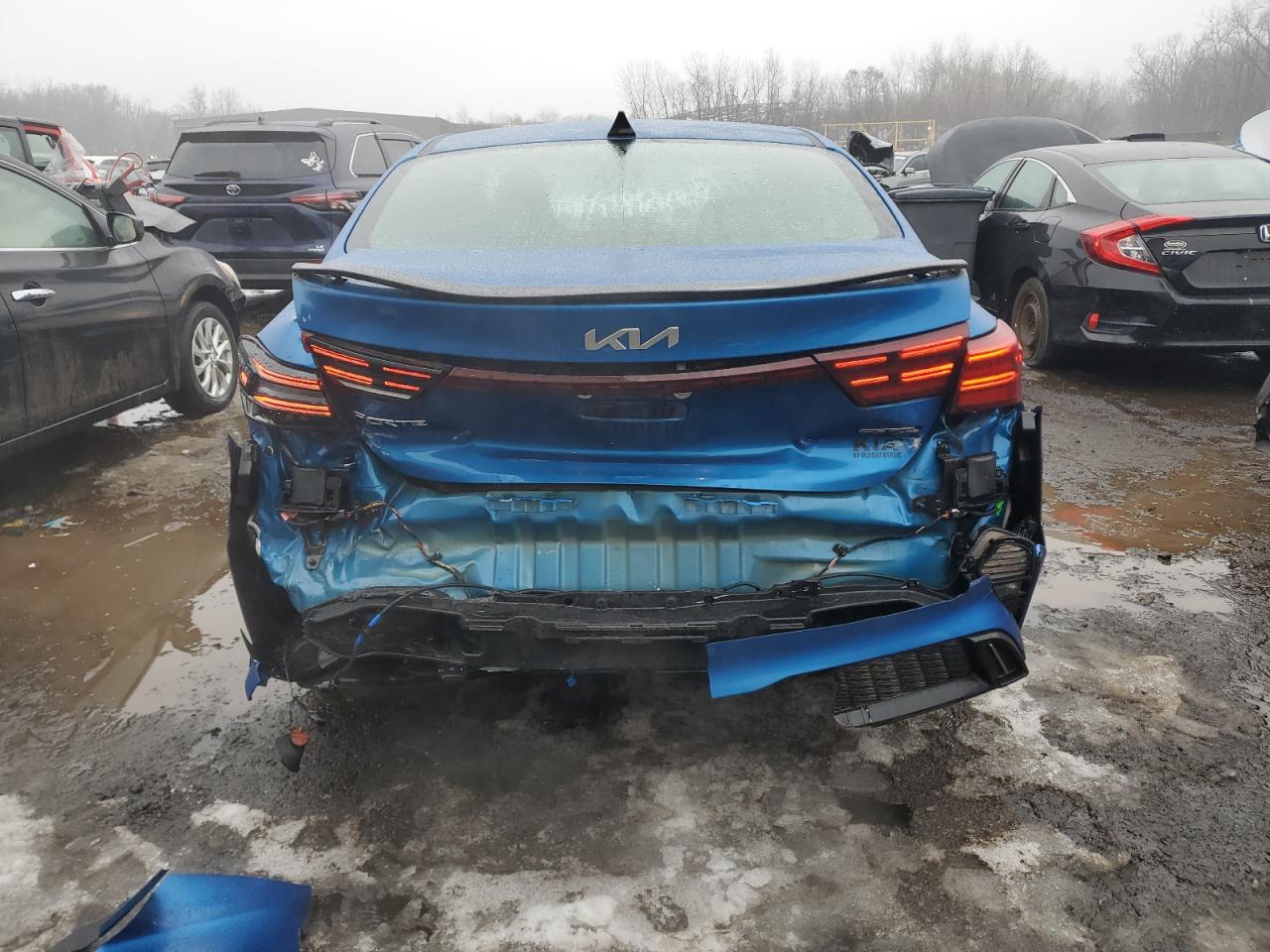 2022 KIA FORTE GT LINE VIN:3KPF54AD8NE454936