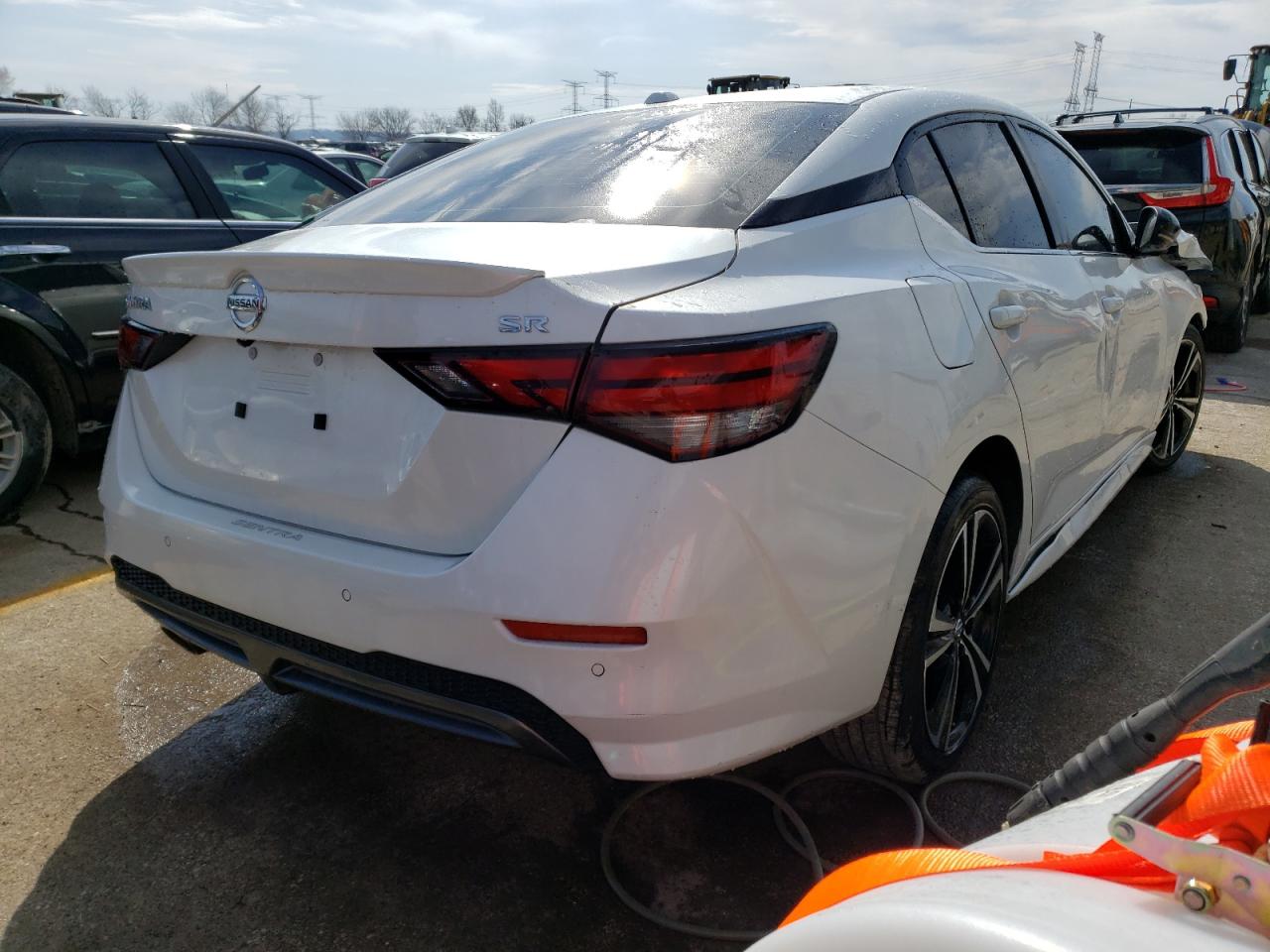 2022 NISSAN SENTRA SR VIN:3N1AB8DV4NY319520