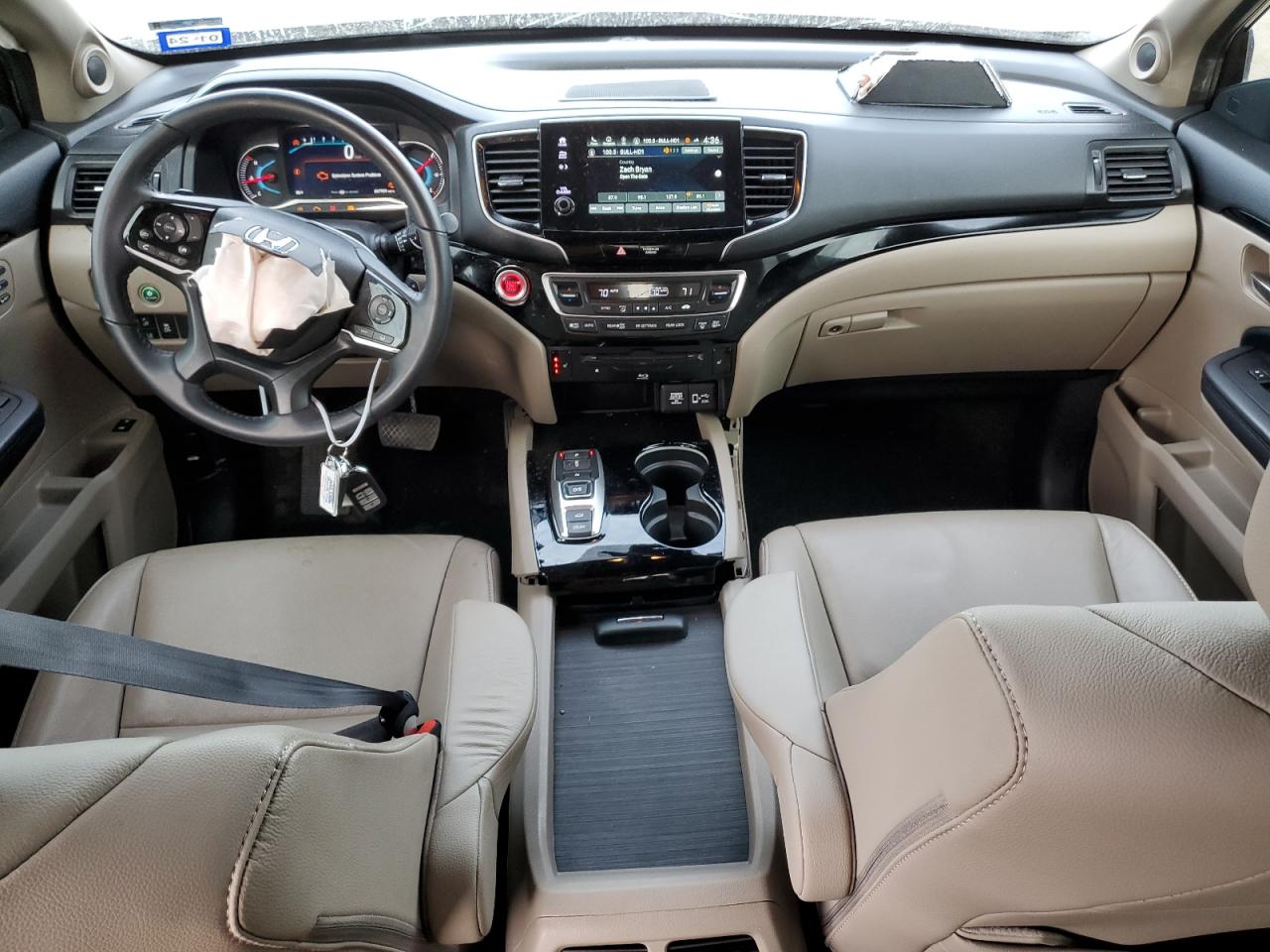 2022 HONDA PILOT TOURING VIN:5FNYF6H66NB029749