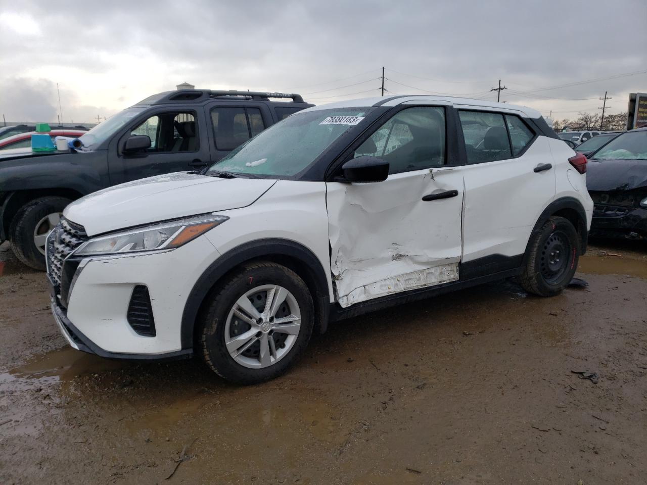 2022 NISSAN KICKS S VIN:3N1CP5BV2NL477945