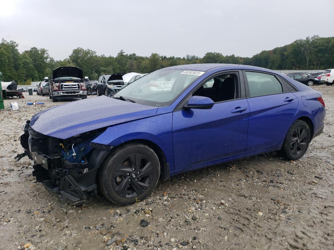 2022 HYUNDAI ELANTRA SEL VIN:KMHLM4AG4NU224968