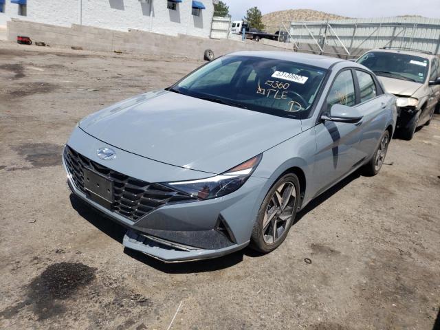 2021 HYUNDAI ELANTRA LIMITED VIN: KMHLN4AJXMU011708