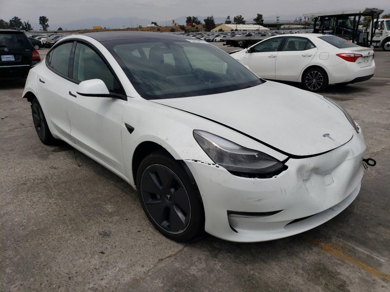 2022 TESLA MODEL 3  VIN:5YJ3E1EBXNF212976