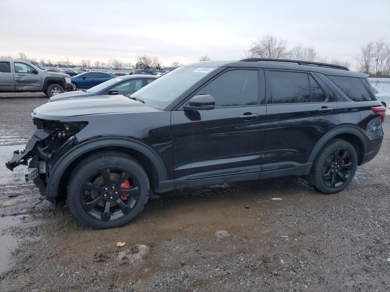 2022 FORD EXPLORER ST VIN:1FM5K8GC6NGA39927