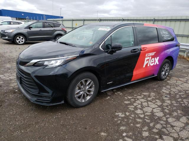 2021 TOYOTA SIENNA LE VIN: 5TDKRKEC2MS047224