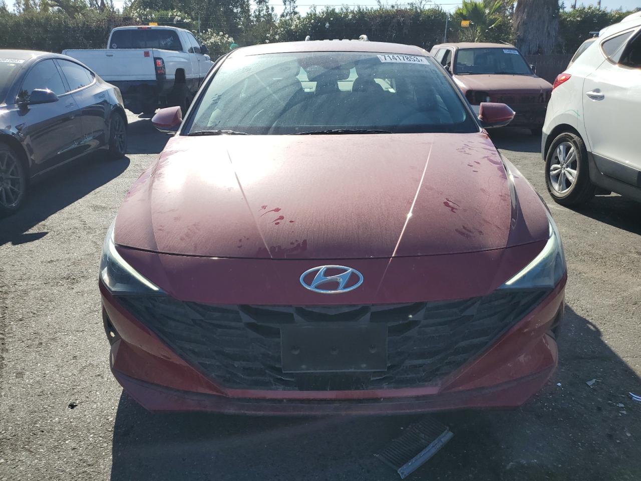 2023 HYUNDAI ELANTRA SEL VIN:KMHLS4AG6PU461258