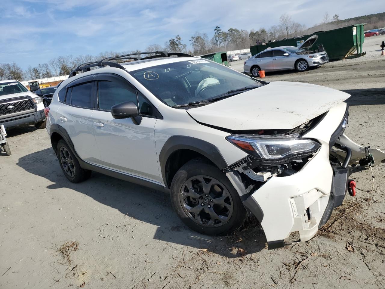 2022 SUBARU CROSSTREK SPORT VIN:JF2GTHSC7NH276603