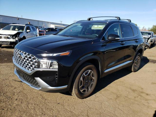 2021 HYUNDAI SANTA FE BLUE VIN: KM8S2D***********