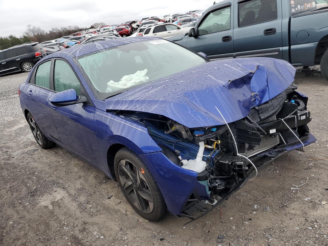 2023 HYUNDAI ELANTRA SEL VIN:KMHLS4AG3PU615554