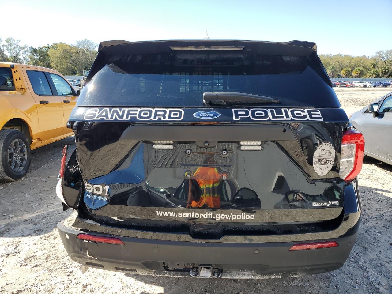 2022 FORD EXPLORER POLICE INTERCEPTOR VIN:1FM5K8AB1NGA03787