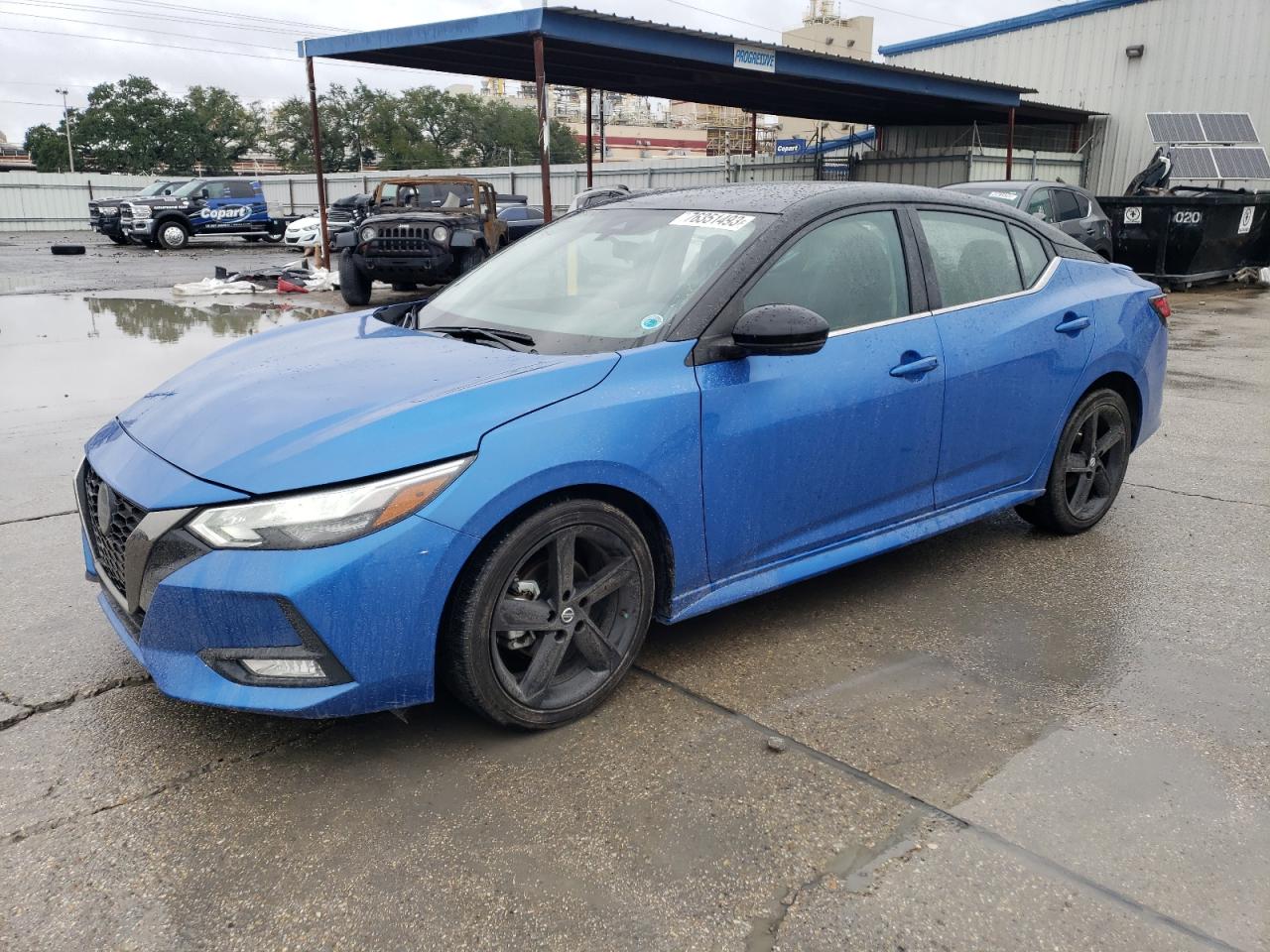 2022 NISSAN SENTRA SR VIN:3N1AB8DV4NY313992