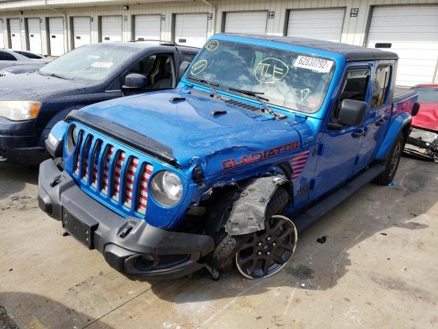 2021 JEEP GLADIATOR SPORT VIN: 1C6HJTAG8ML524053