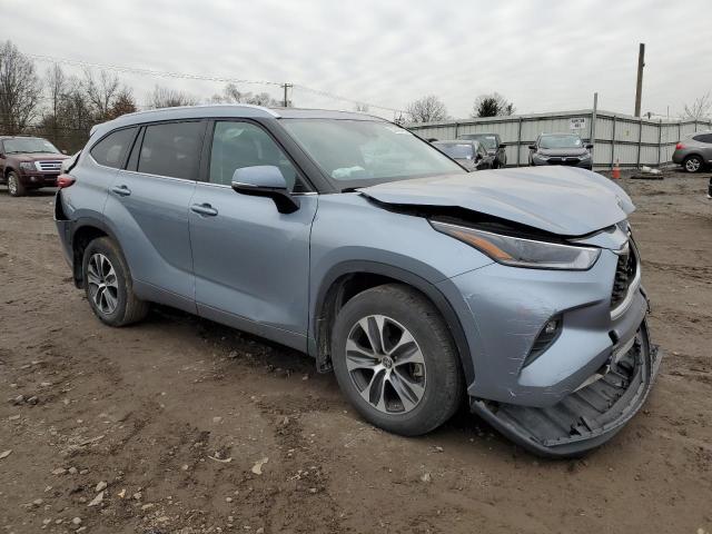 2021 TOYOTA HIGHLANDER XLE VIN: 5TDGZRBH7MS117637