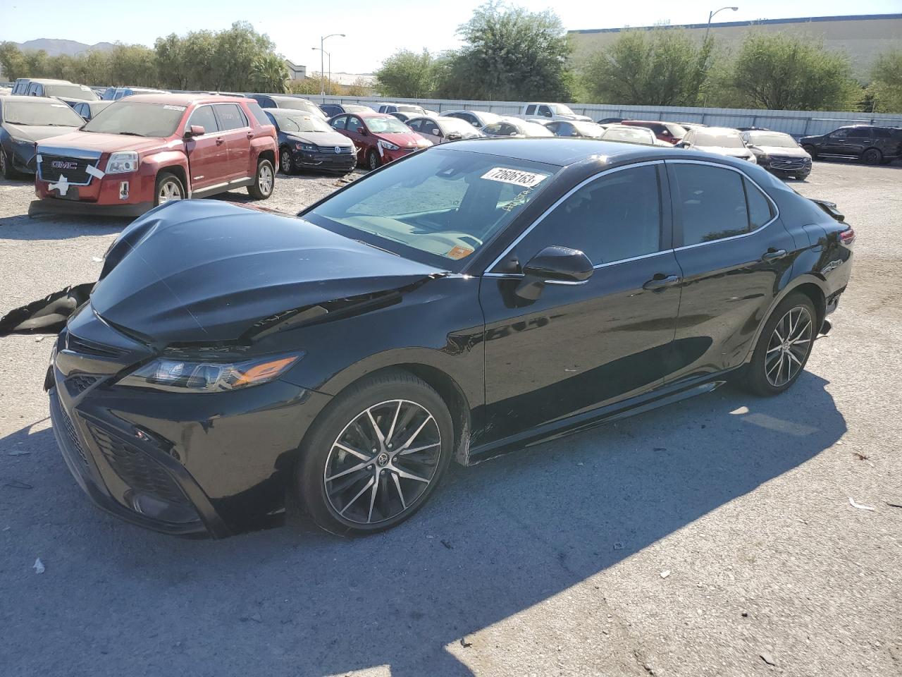 2022 TOYOTA CAMRY SE VIN:4T1G11AK1NU068966