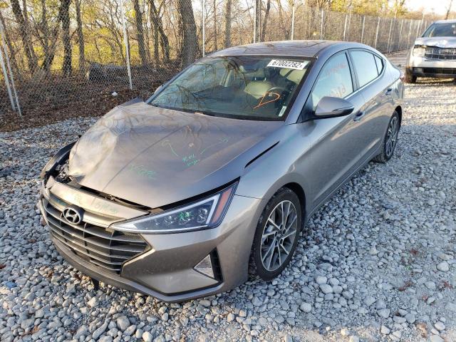 2020 HYUNDAI ELANTRA SEL VIN: KMHD84LF9LU013730