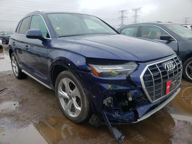 2021 AUDI Q5 PREMIUM PLUS VIN: WA1BAAFYXM2070652