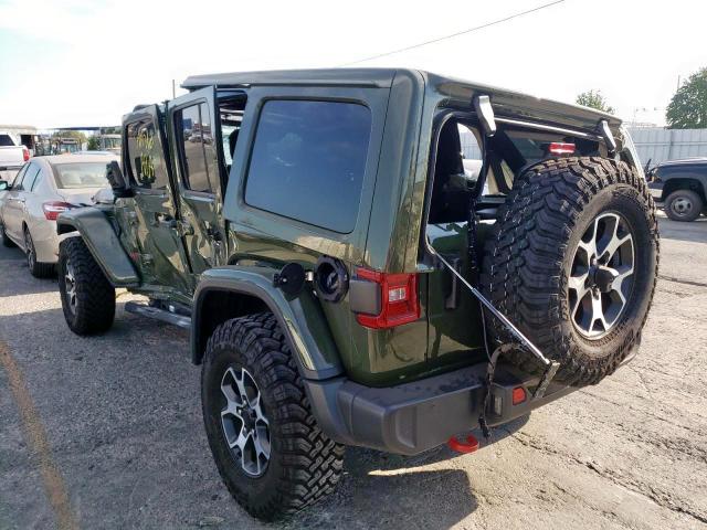 2021 JEEP WRANGLER UNLIMITED RUBICON VIN: 1C4HJXFGXMW712564