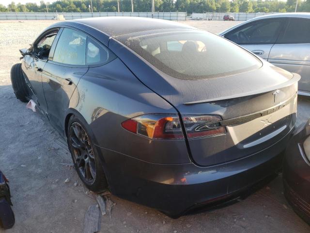 2021 TESLA MODEL S PLAID VIN: 5YJSA1E68MF438801