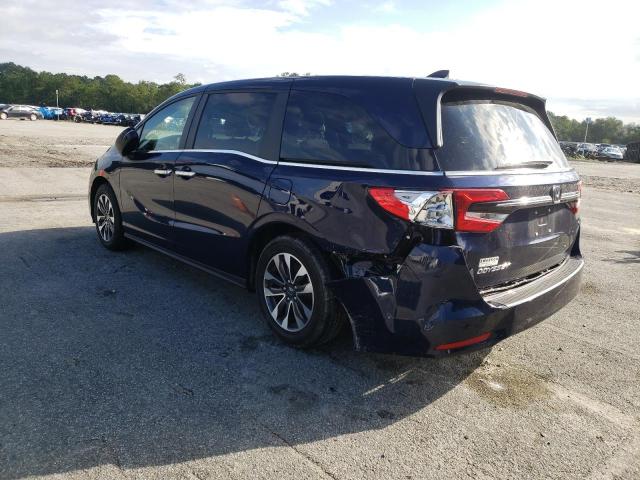 2021 HONDA ODYSSEY EXL VIN: 5FNRL6H72MB007722