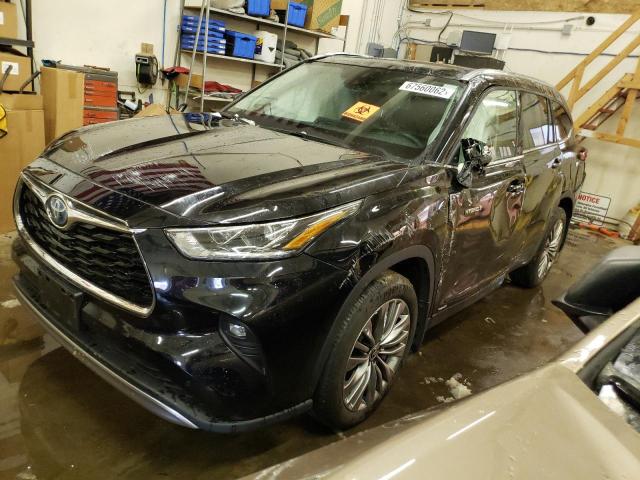 2021 TOYOTA HIGHLANDER HYBRID PLATINUM VIN: 5TDEBRCH2MS017942