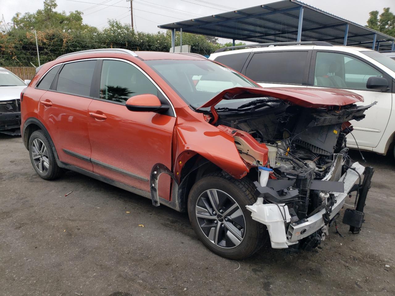 2022 KIA NIRO LX VIN:KNDCB3LC4N5537303
