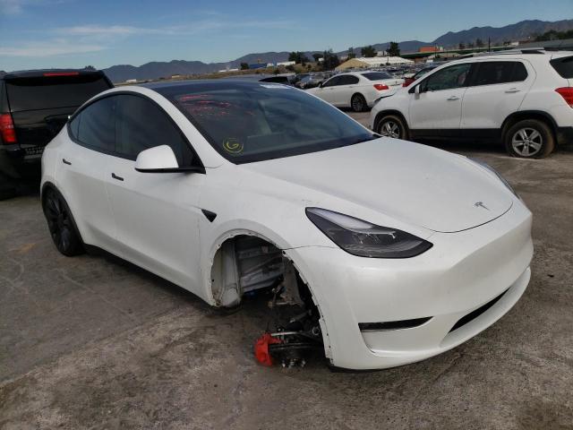 2021 TESLA MODEL Y VIN: 5YJYGDEF4MF262324