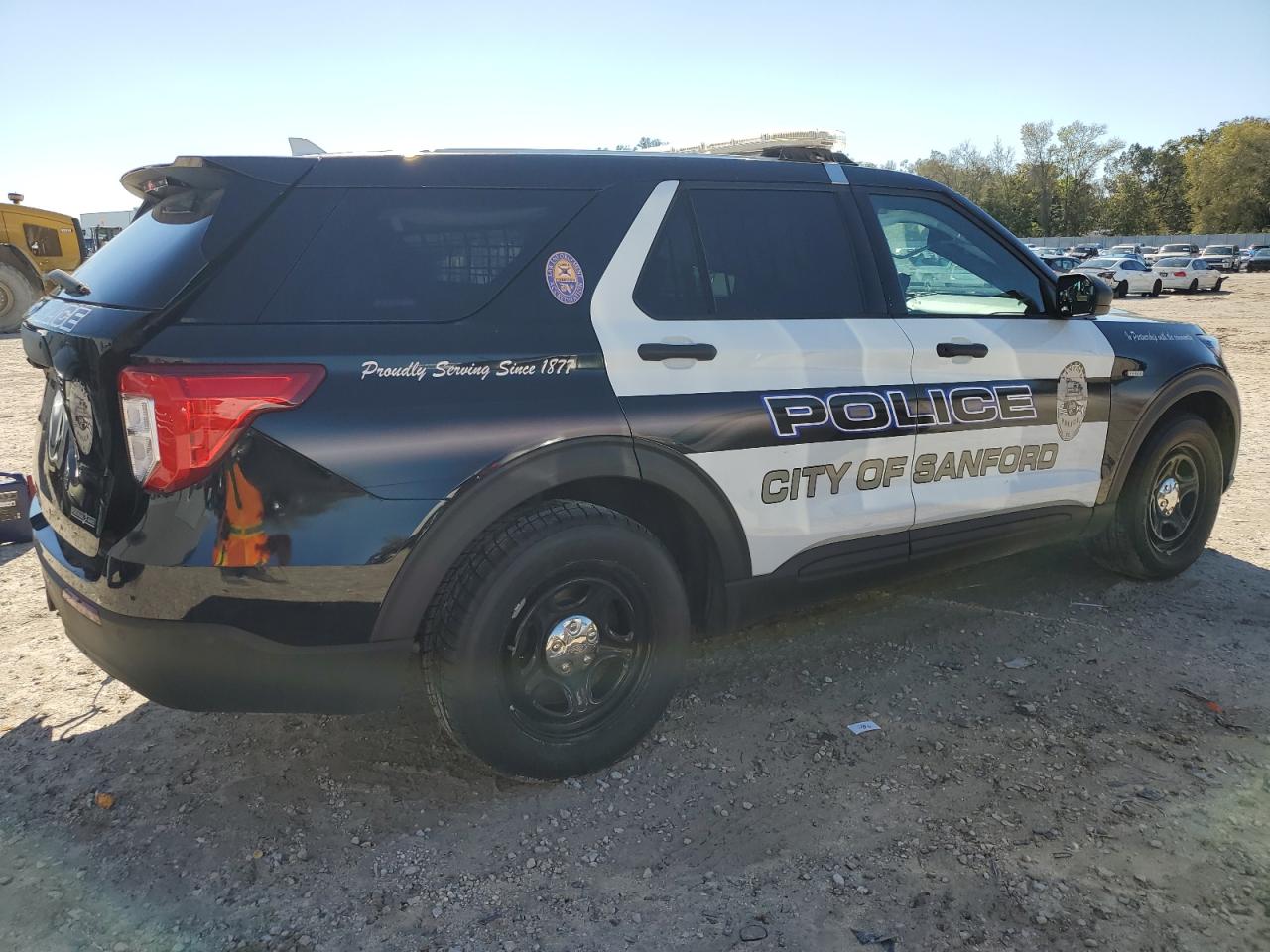 2022 FORD EXPLORER POLICE INTERCEPTOR VIN:1FM5K8AB1NGA03787