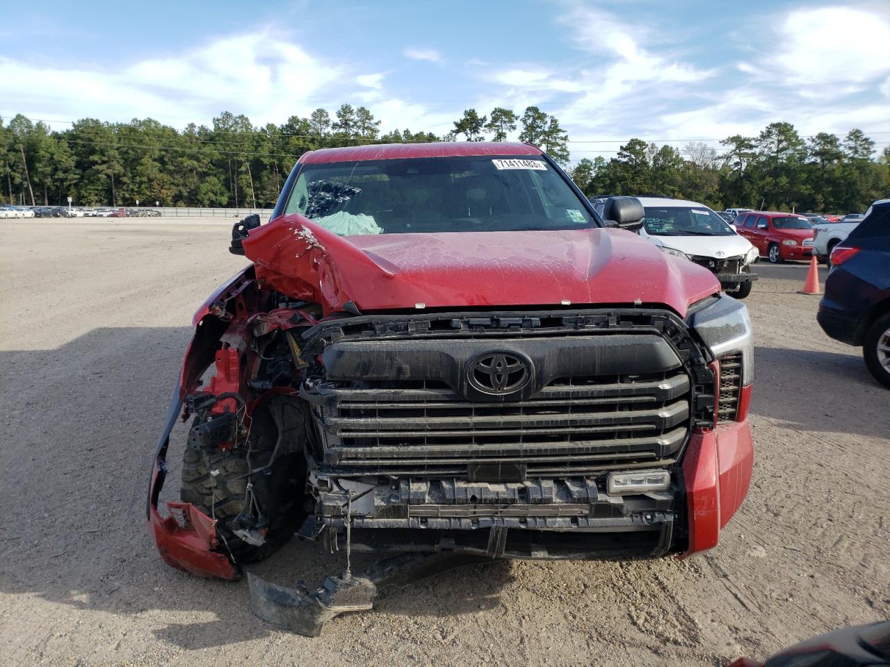 2022 TOYOTA TUNDRA CREWMAX SR VIN:5TFLA5DB3NX044737